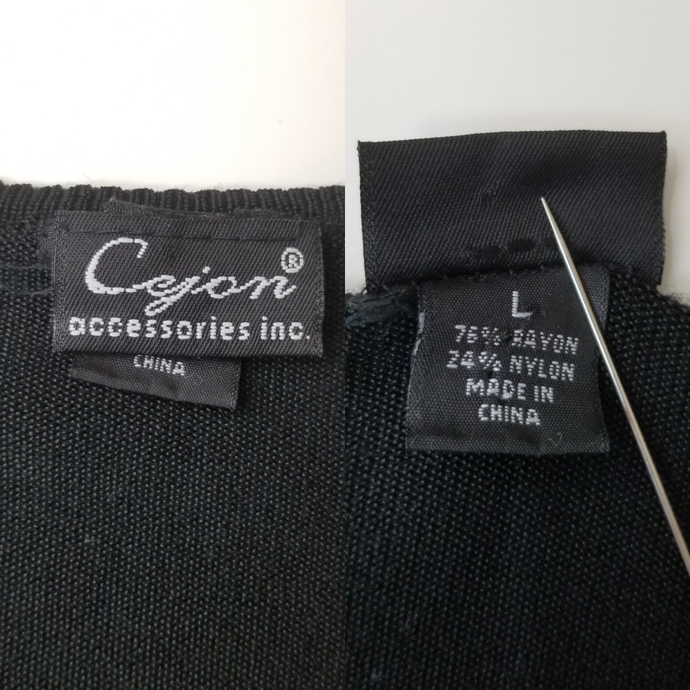 1990s Cejon crop wrap top - Picture 6 of 7